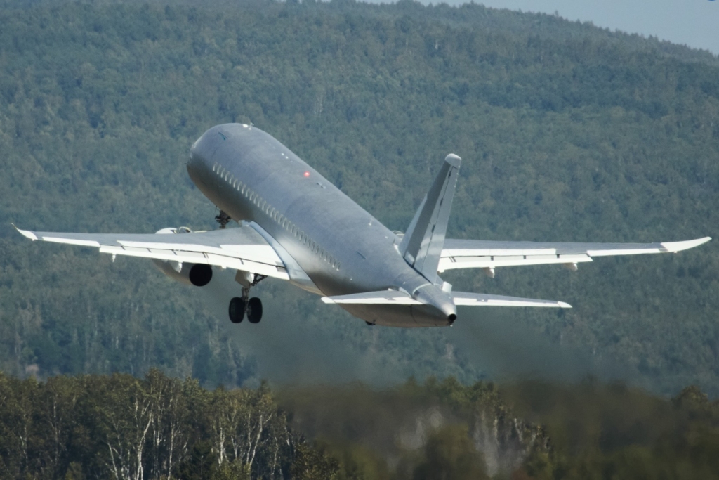 SJ-100 flight testing