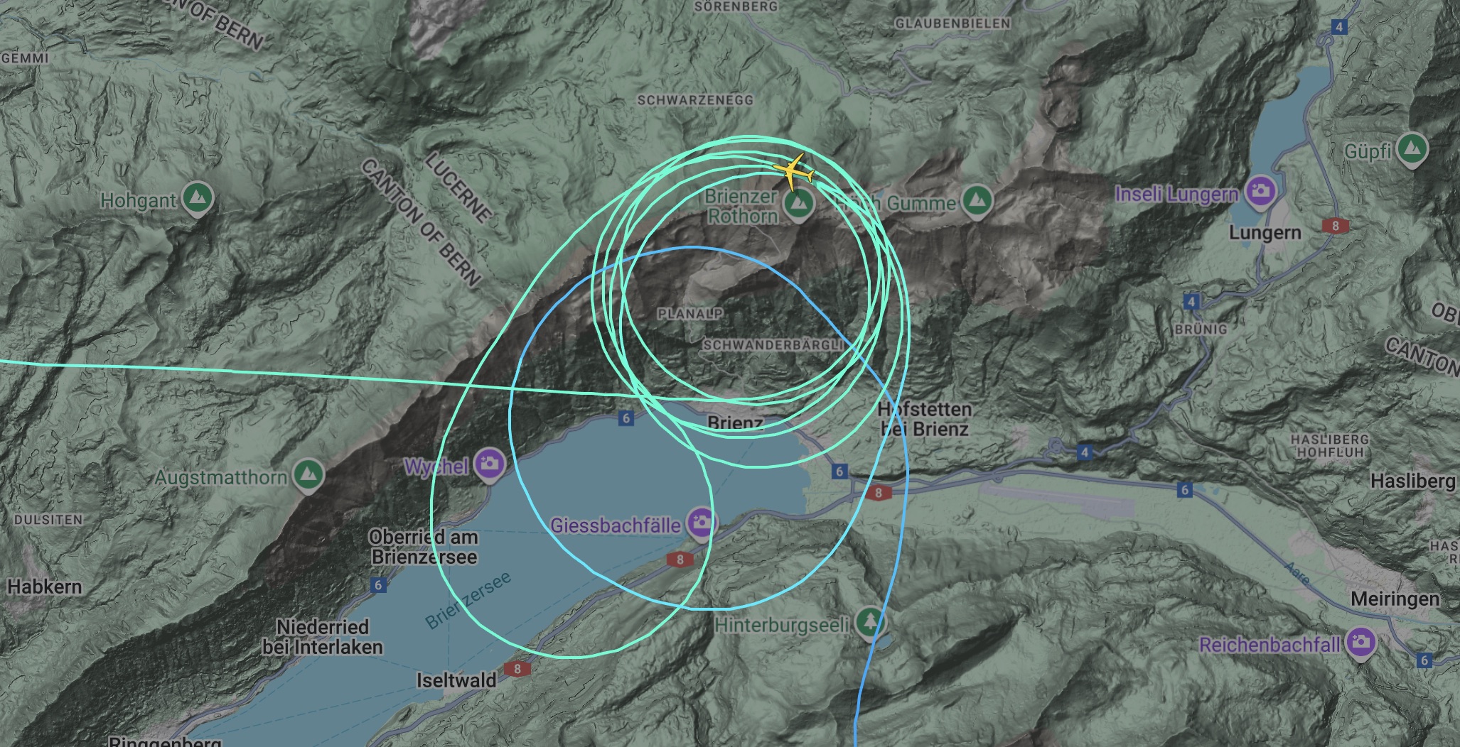 SWISS Airbus A350 delivery flight