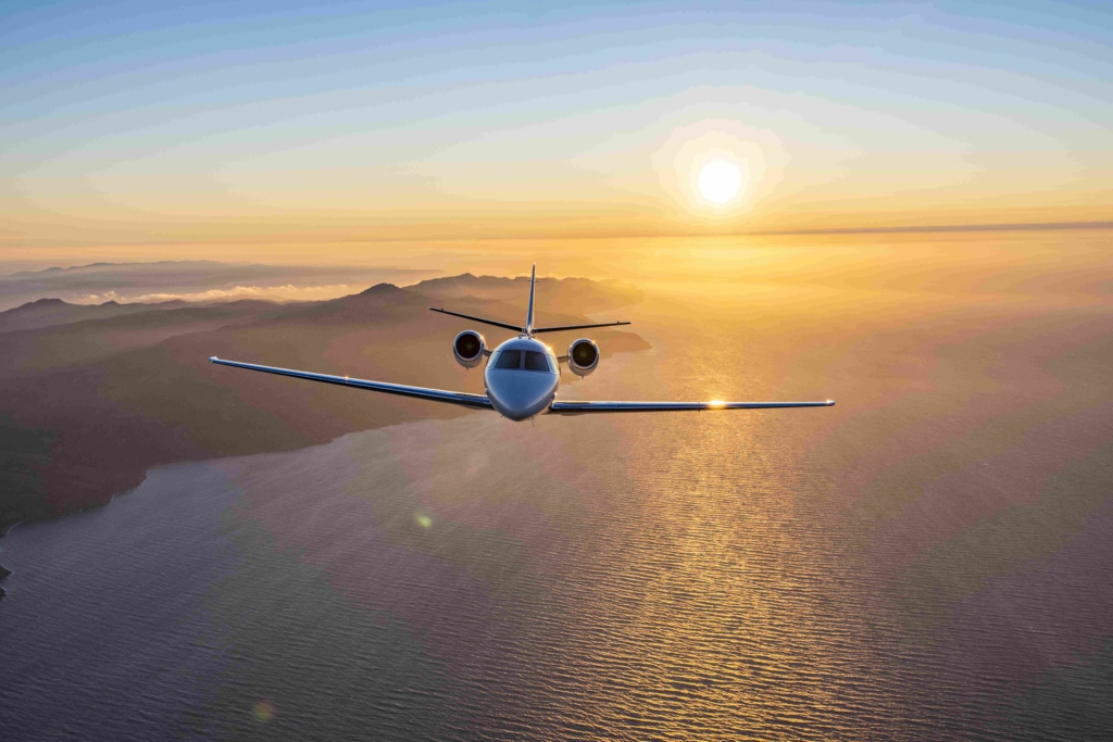Cessna Citation Ascend Air-to-Air