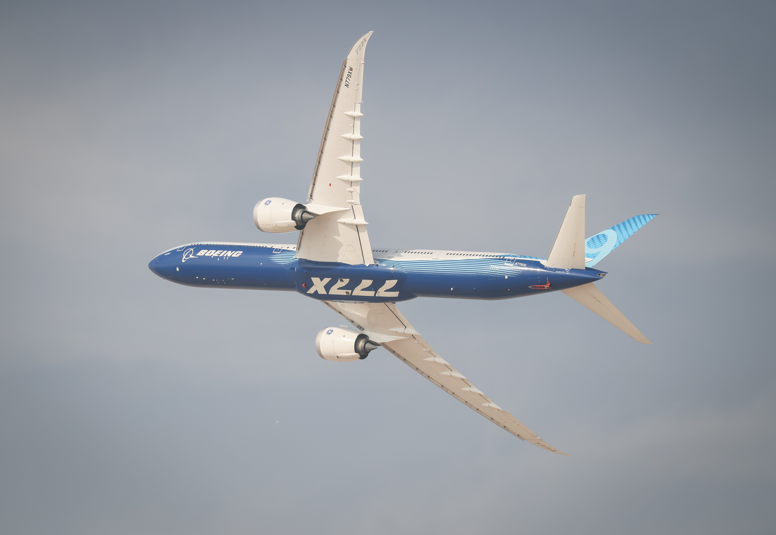 Boeing 777X at Dubai Airshow 2025