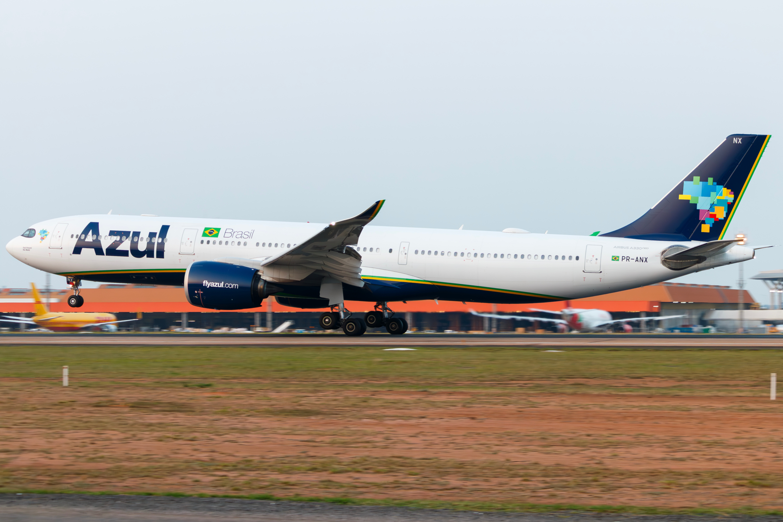 Azul Airbus A330 aircraft landing