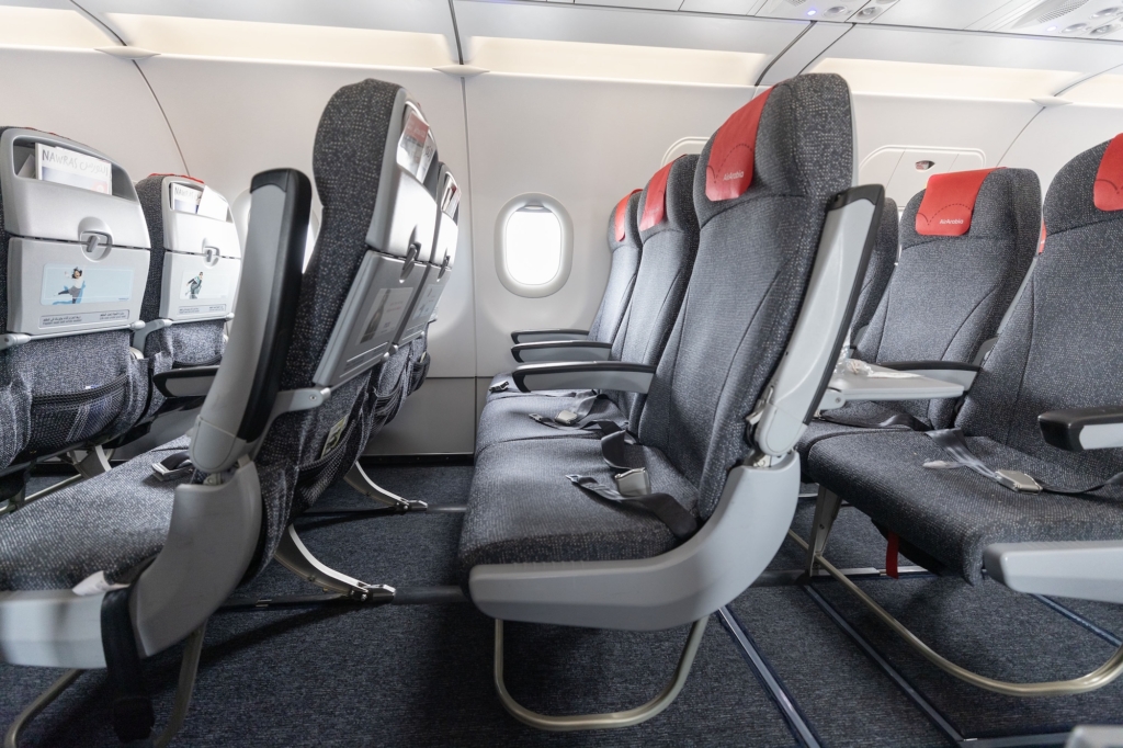 Air Arabia cabin interior uses advanced materials for lightweighting
