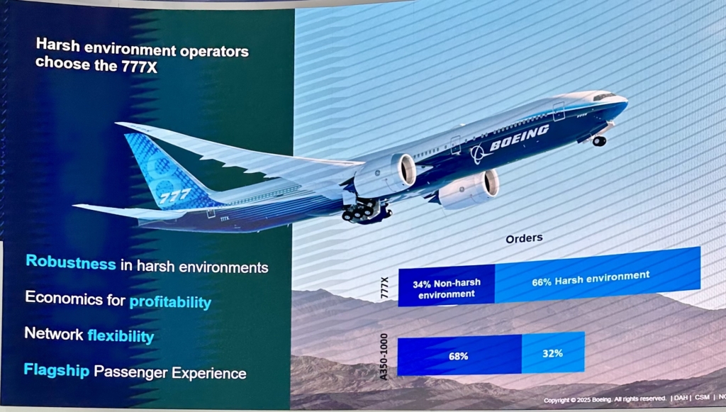 Boeing 777X for middle east airlines