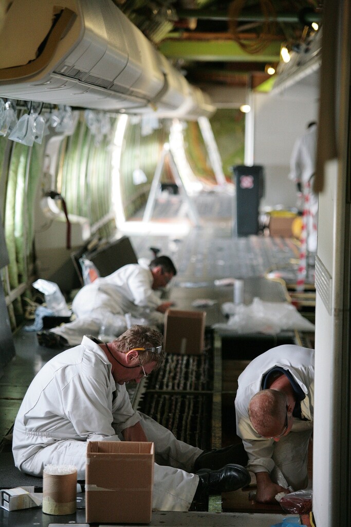 British Airways engineers