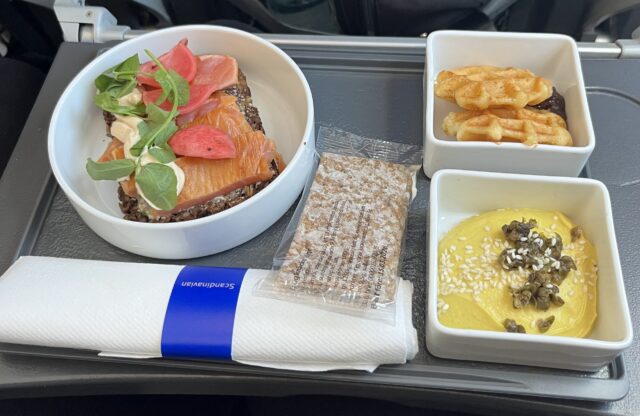 Image showing an airline meal