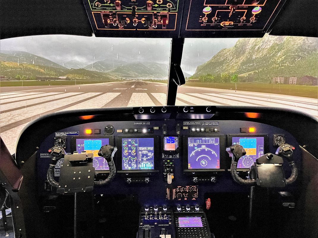 Do228 NXT cockpit