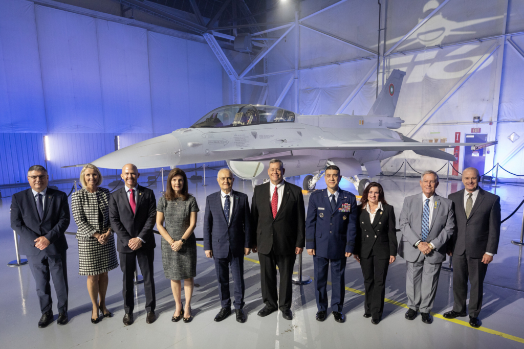 First Lockheed Martin F-16 for Bulgaria