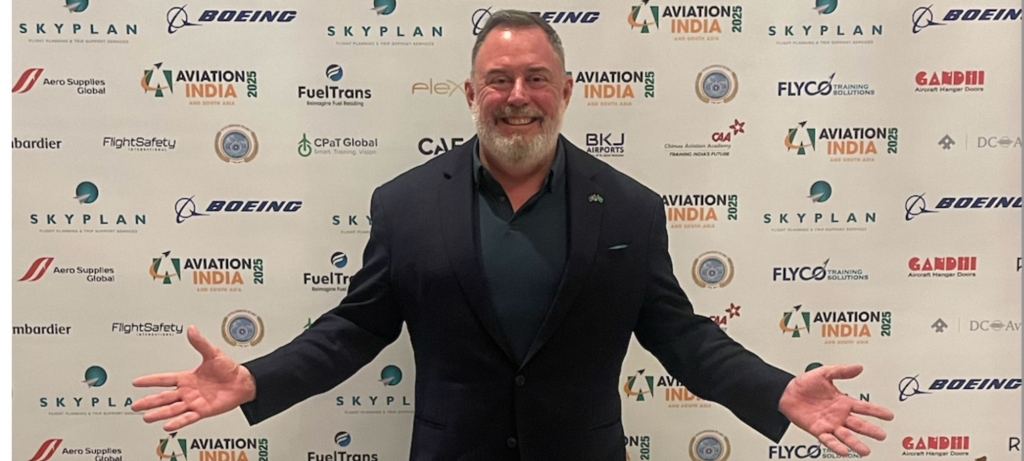 Flyadeal CEO Steven Greenway at Aviation India 2025