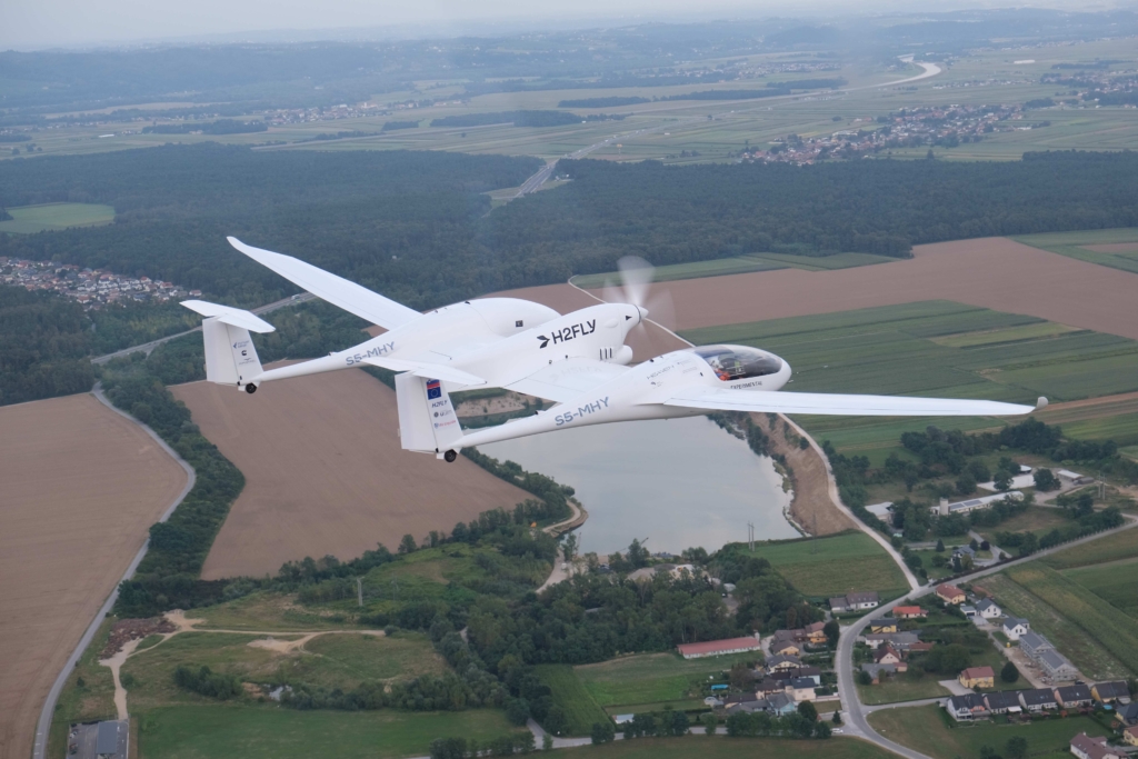 H2FLY hydrogen electric aircraft