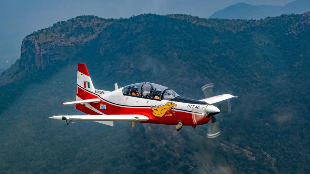 HTT Trainer aircraft for indian air force