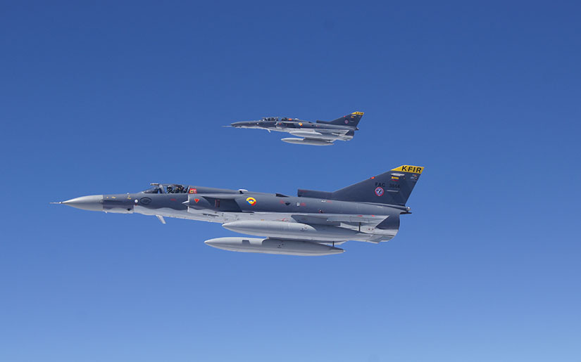 Kfir fighter jet by IAI