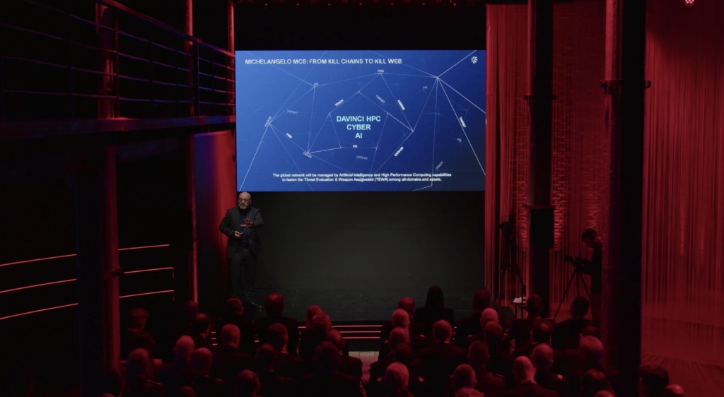 Kill Web on Michelangelo security dome by Leonardo