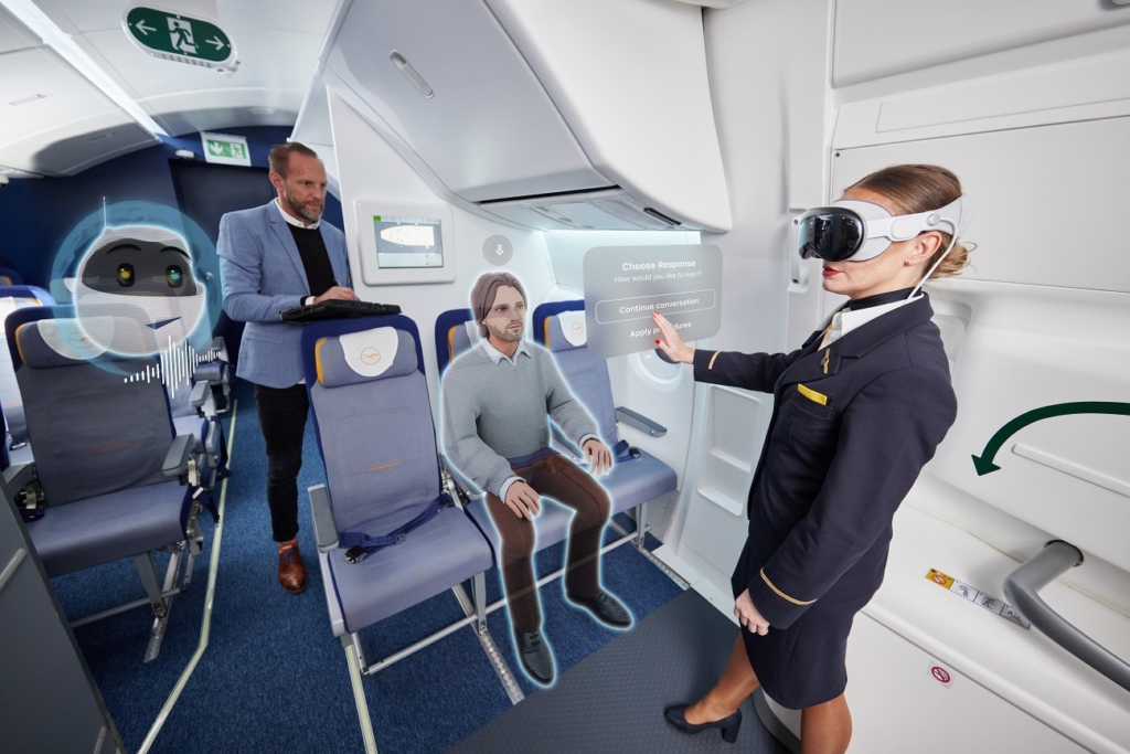 Lufthansa aviation training virtual reality