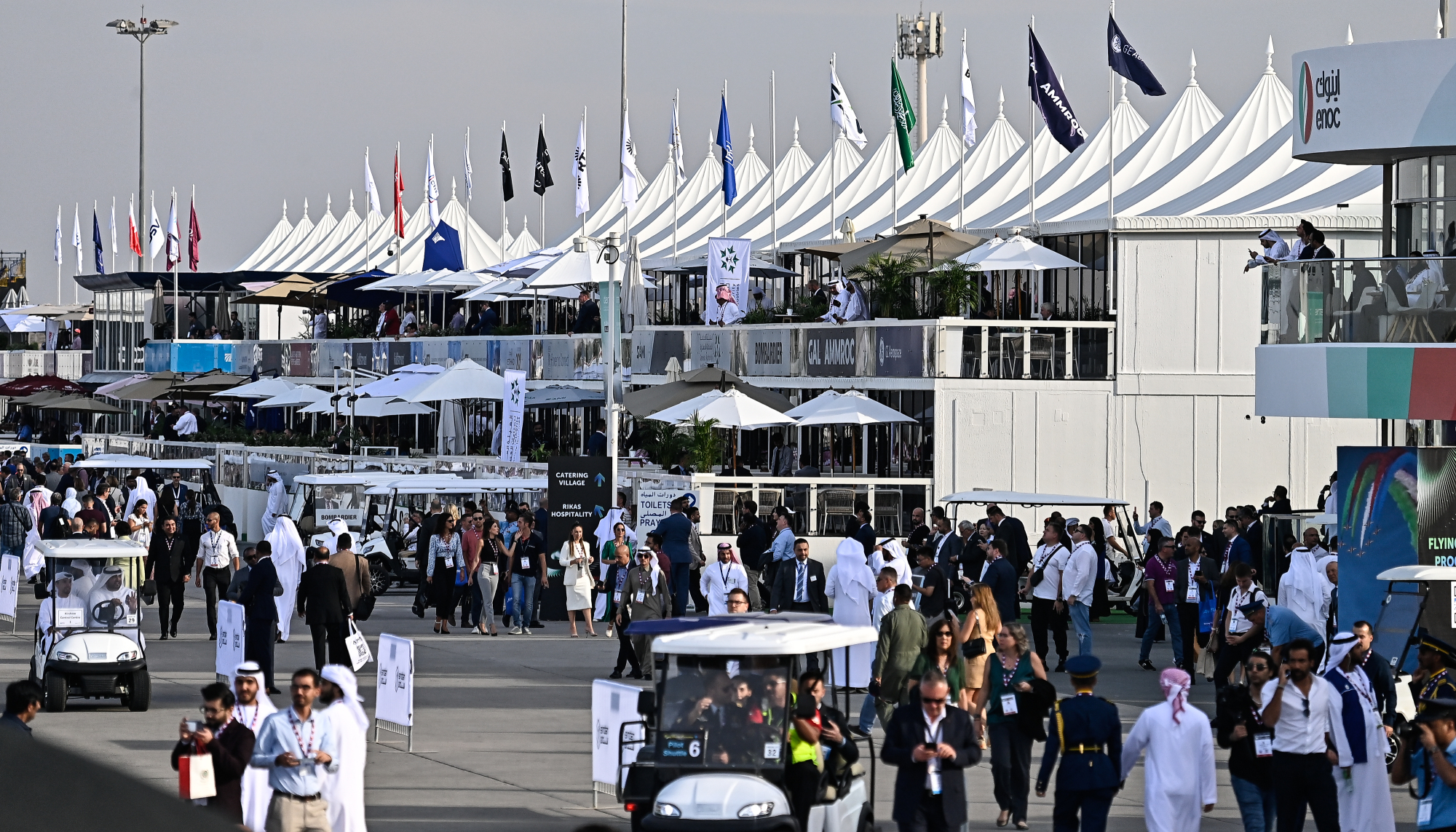 Dubai Airshow 2025 chalets