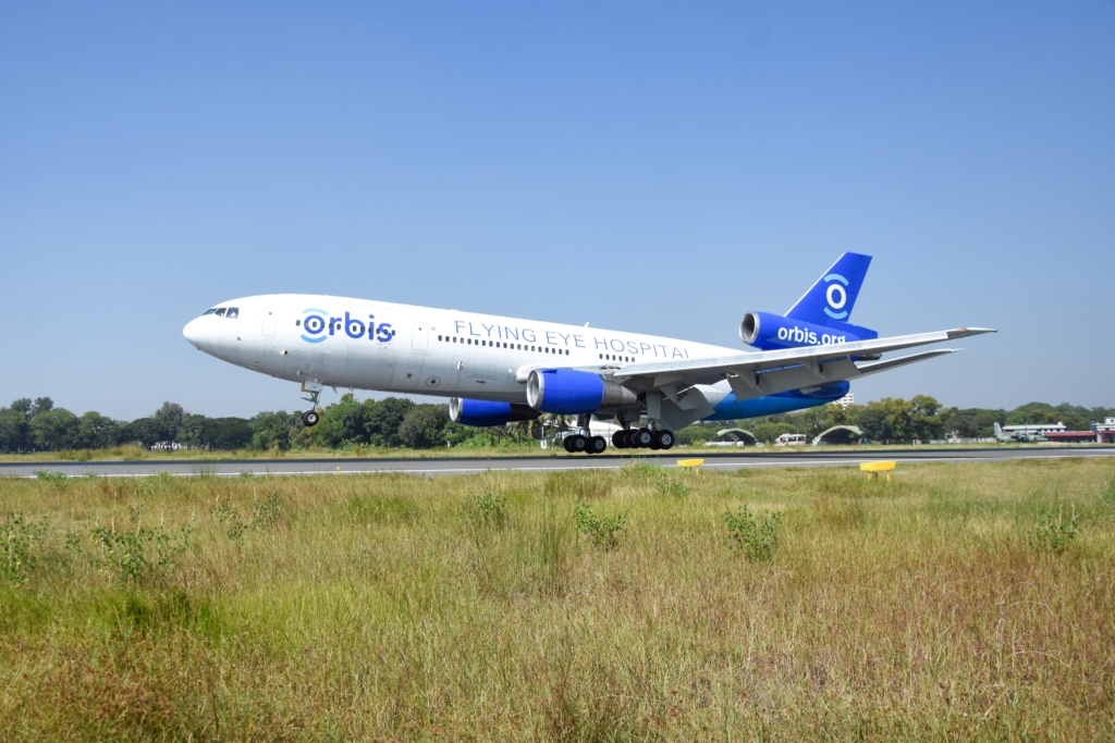 Orbis Flying Eye Hospital DC-10