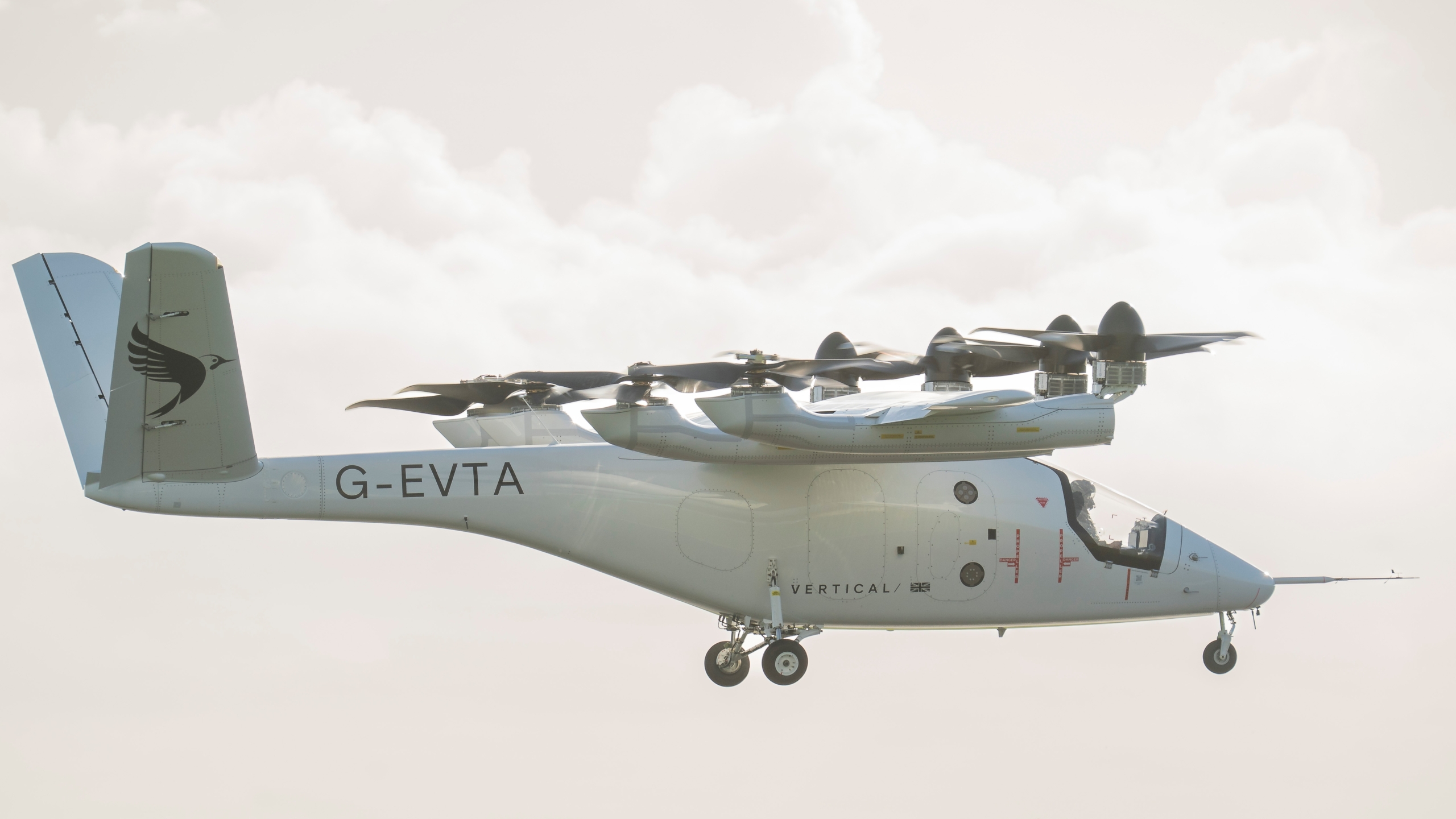 Vertical aerospace VX4 transition flights