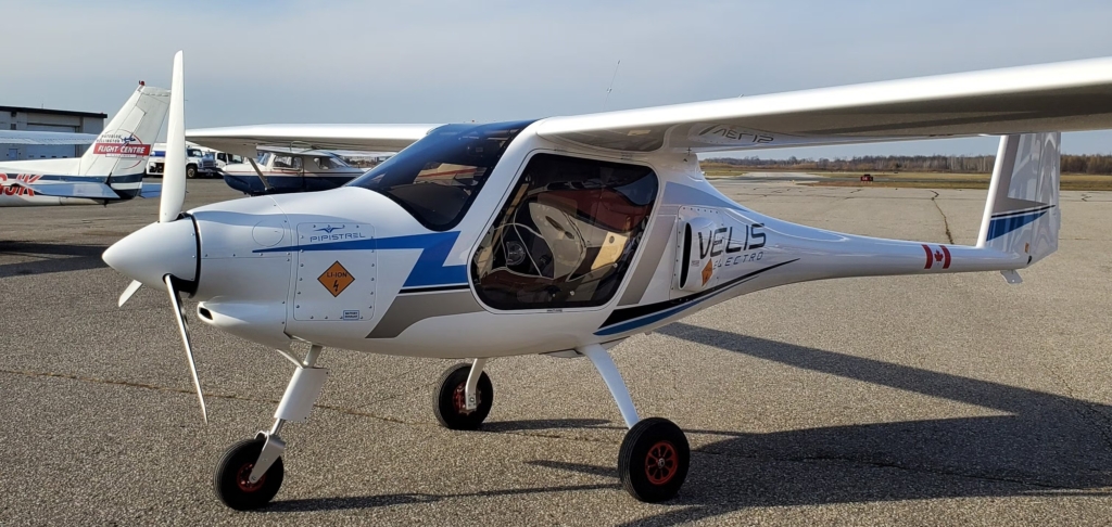 Pipistrel Velis Electro at University of Waterloo