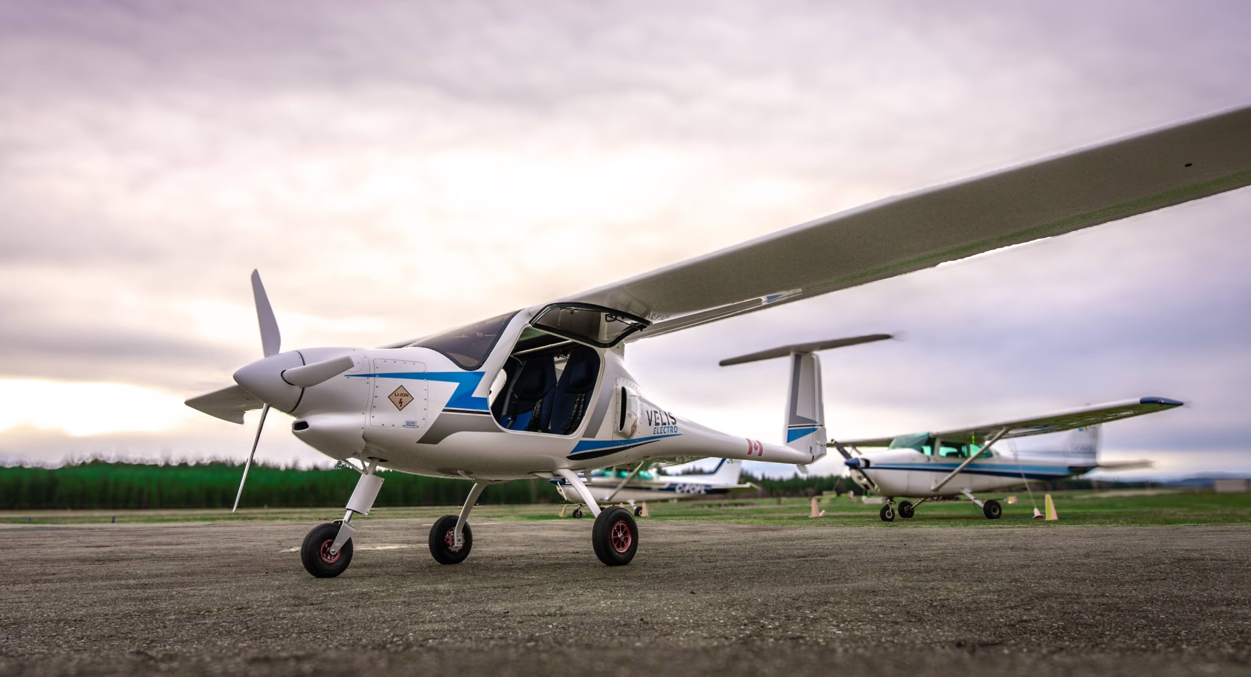 Pipistrel Velis Electro flight testing with WISA