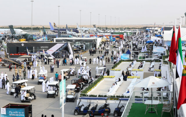 Dubai Airshow flightline