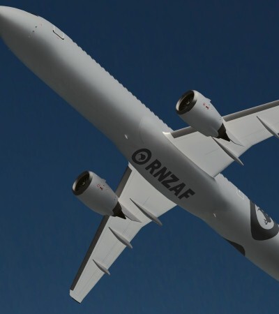 RNZAF unveils new Airbus A321XLR livery with kiwi roundel