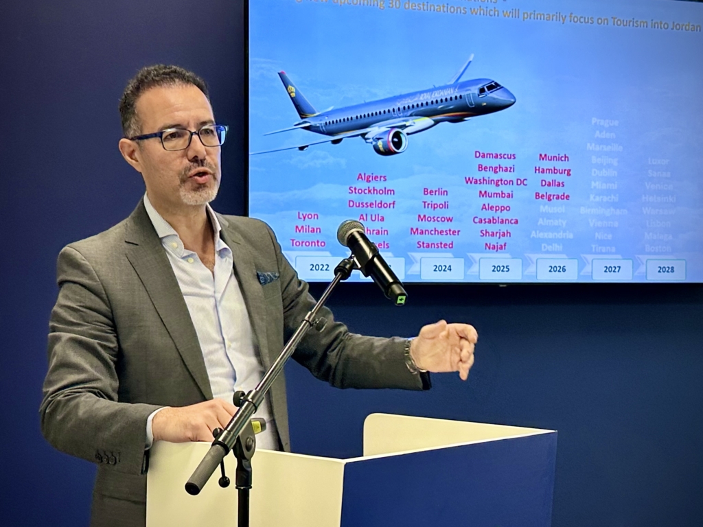 Royal Jordanian CEO Karim Makhlouf