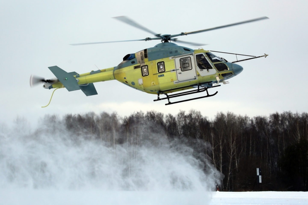 Russian helicopters Ansat-M