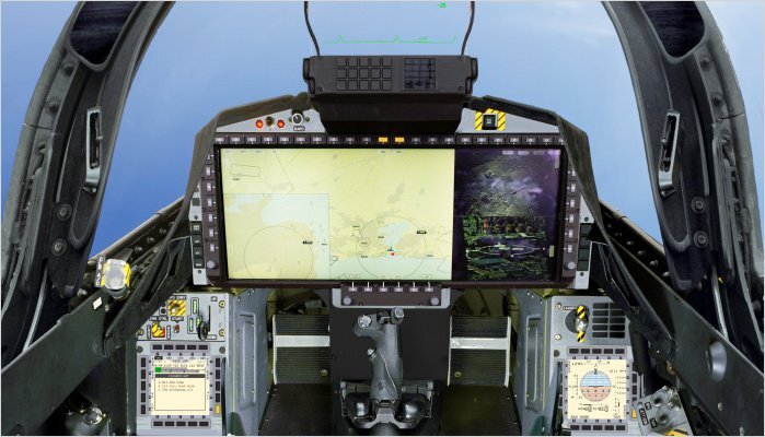 Saab Gripen Wide Area Display for Brazil
