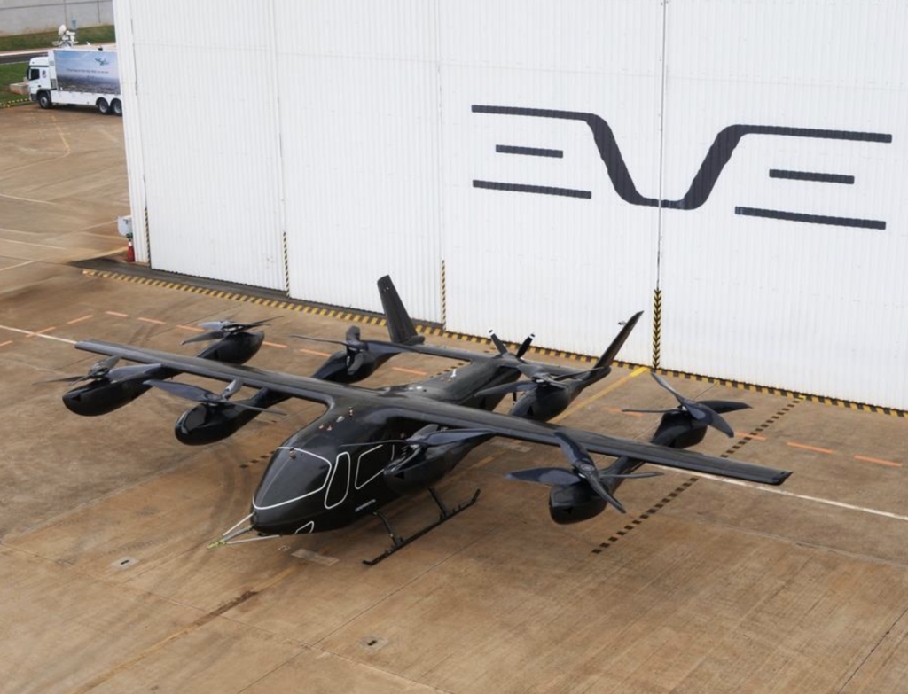 EVE air mobility evtol prototype