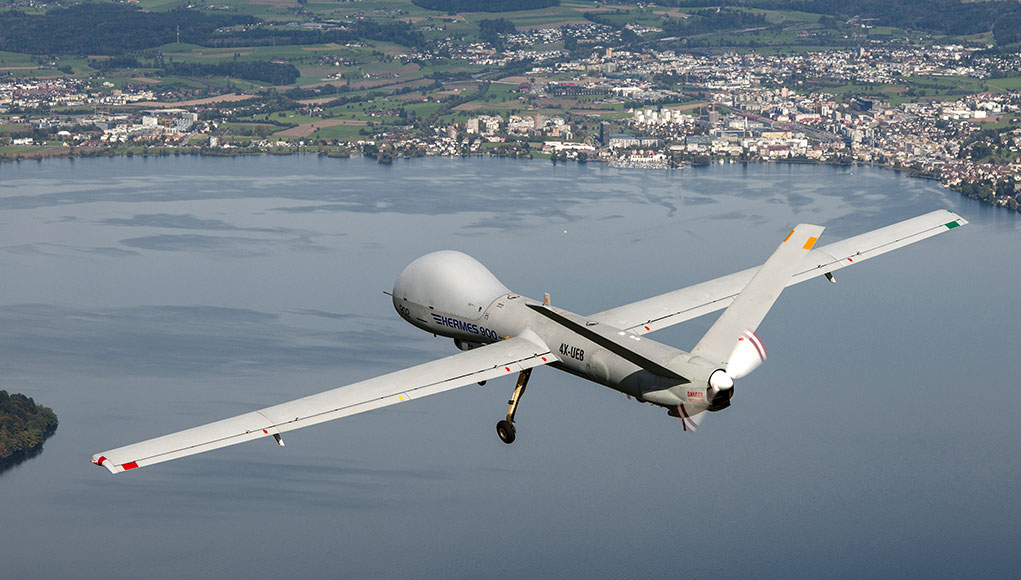 Switzerland Hermes 900 drone