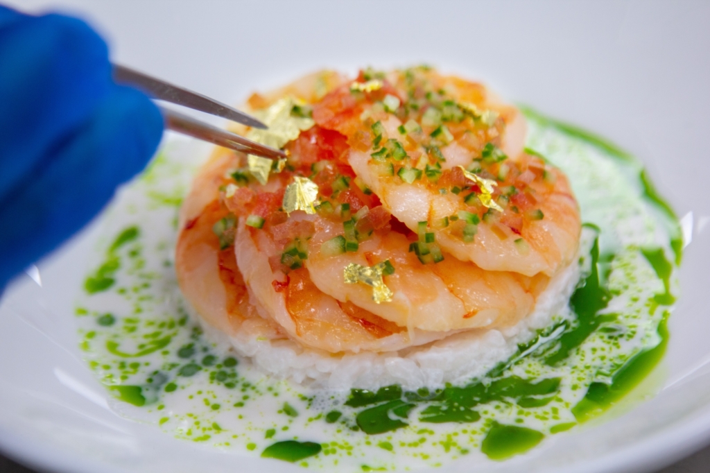 EKFC menu for Dubai Airshow