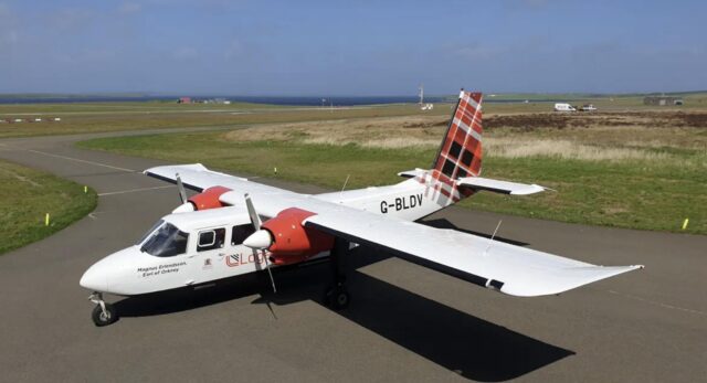Britannia ATP operated by Loganair