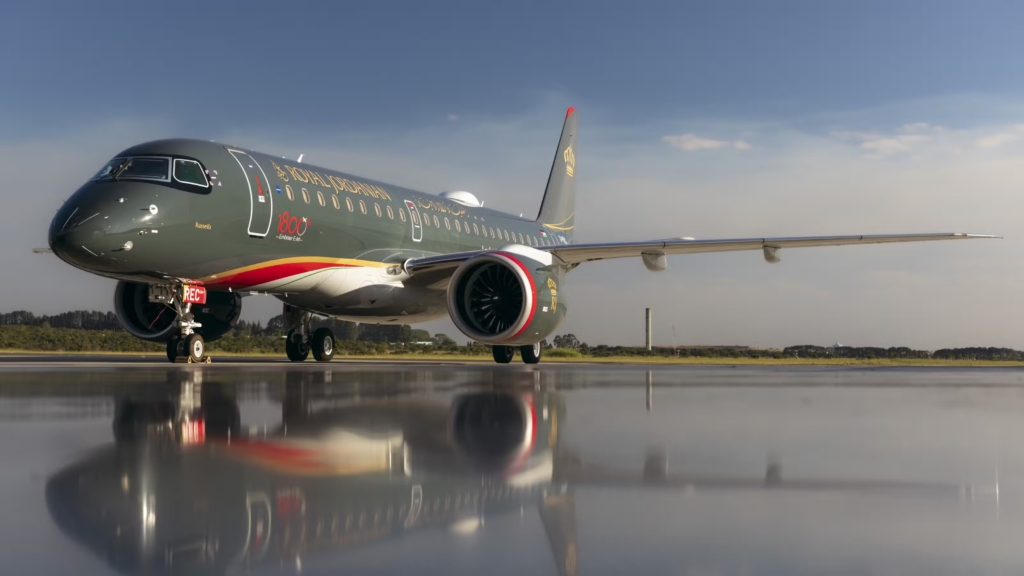 royal jordanian embrer E190-e2