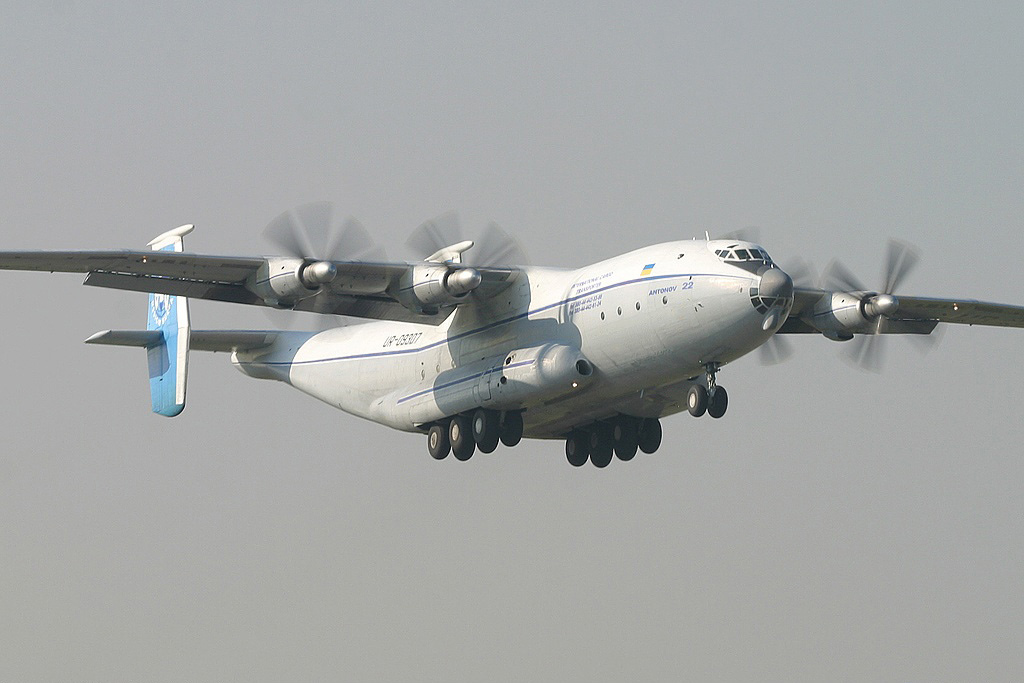 Antonov An-22 Russian MoD turboprop transporter