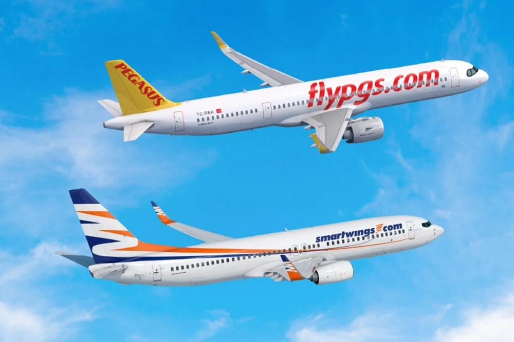 Pegasus Airlines A321 and Smartwings Boeing 737 MAX