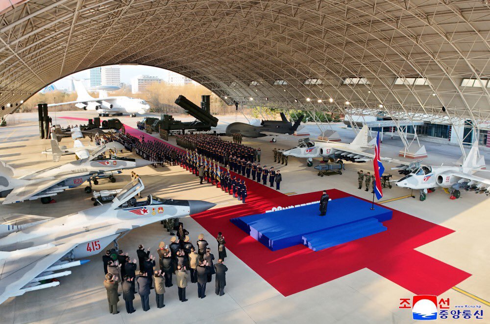 80th anniversary of the North Korean Air Force