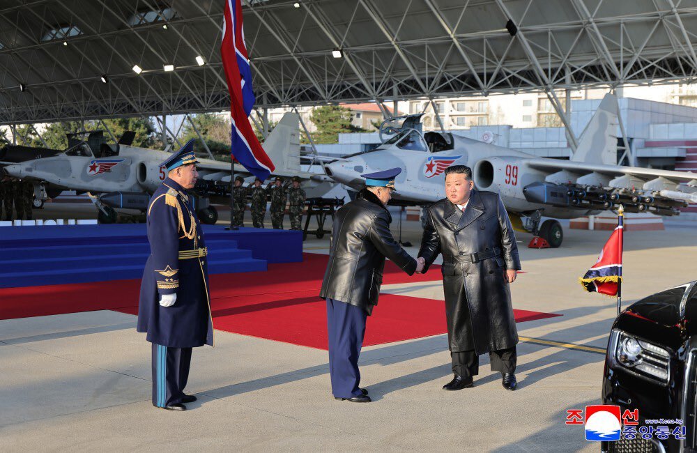 80th anniversary of the North Korean Air Force and Su-25