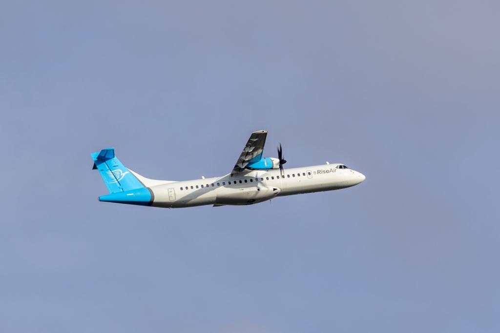 ATR 72-600 transport canada certification and delivery to rise air