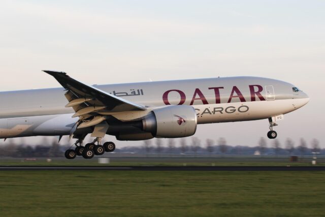Qatar Cargo Boeing 777 freighter