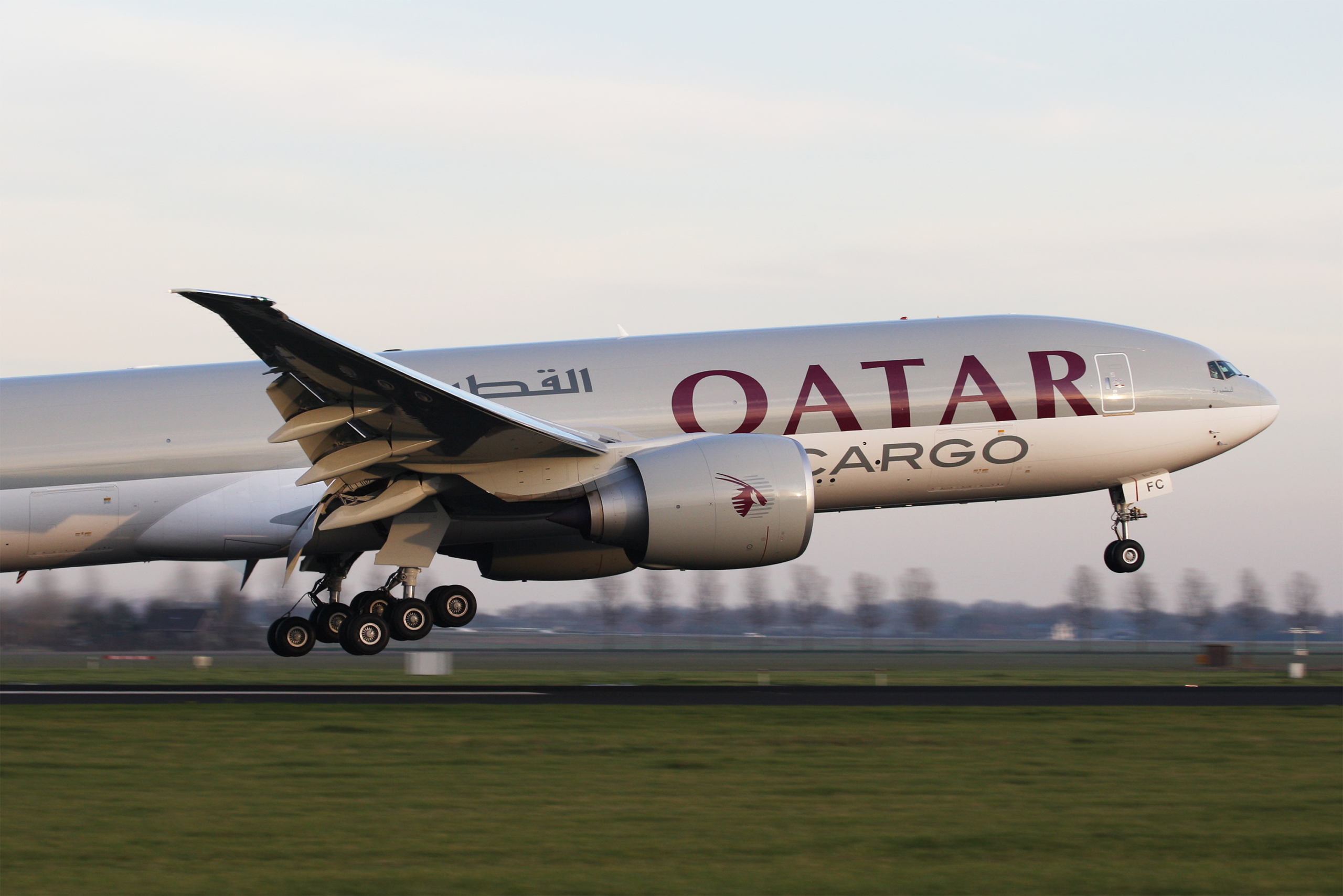 Qatar Cargo Boeing 777 freighter