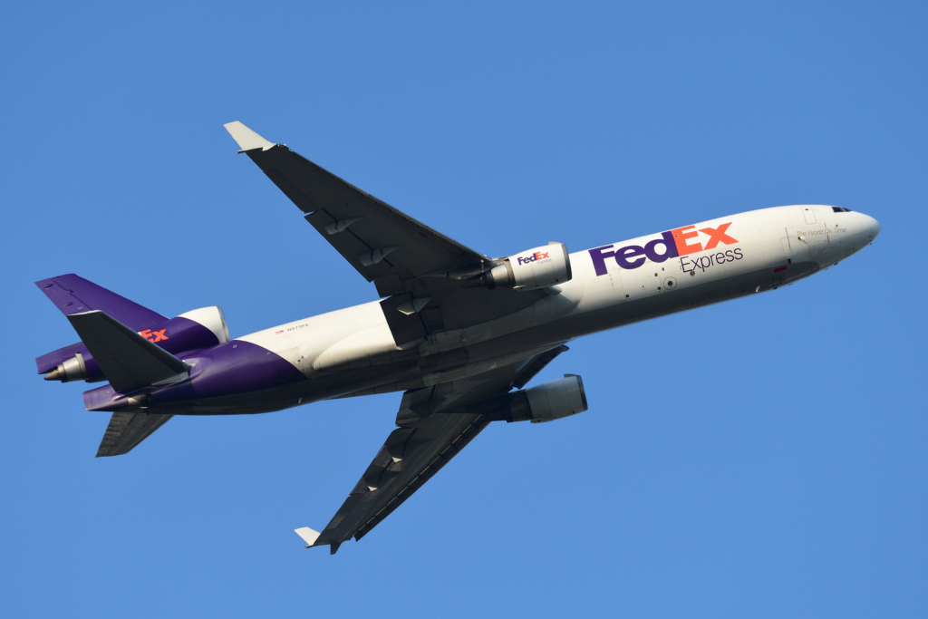 FedEx Express MD-11 in flight