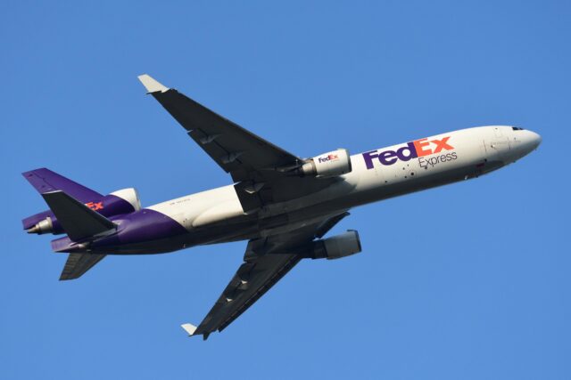 FedEx Express MD-11 in flight