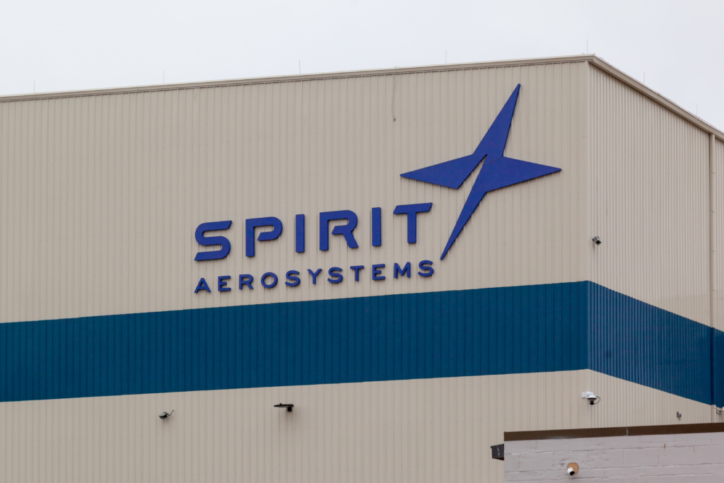 Spirit AeroSystems office sign