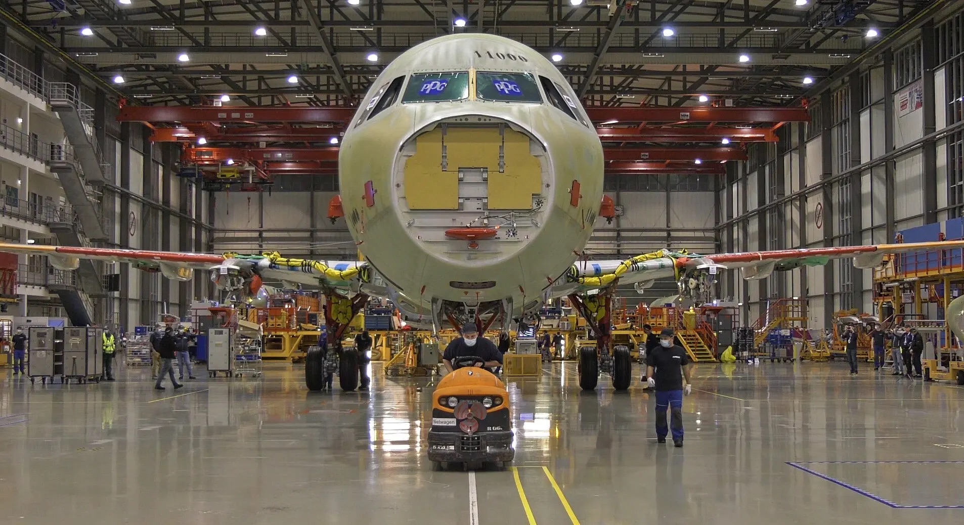 Airbus A320 production line for XLR