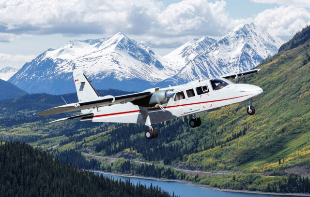 Britten Norman Islander over Canada
