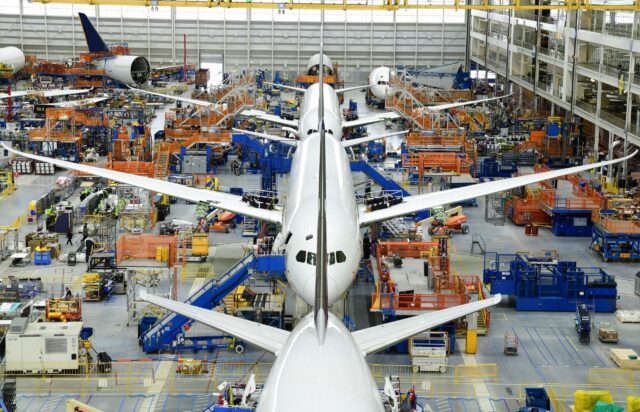 Boeing 787 dreamliner Final Assembly
