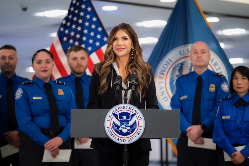 DHS Secretary Kristi Noem