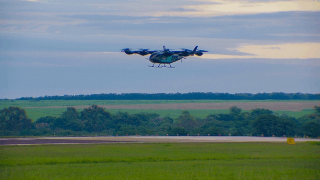 Eve evtol first flight