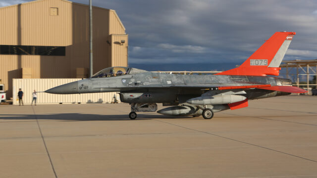 Final QF-16 for US Air Force