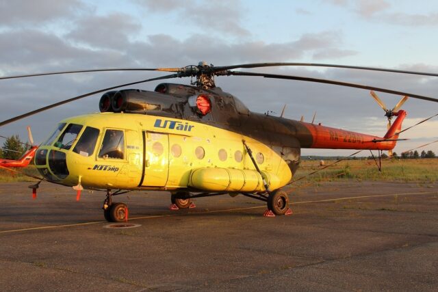 Mi-8 in service with UTair