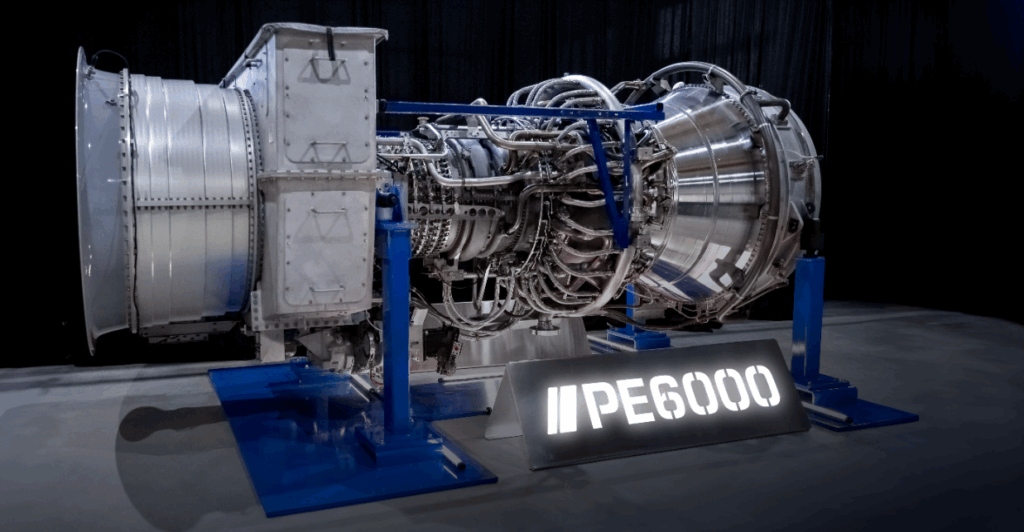 Pro Energy Repurposed boeing 747 engine for AI datacentre